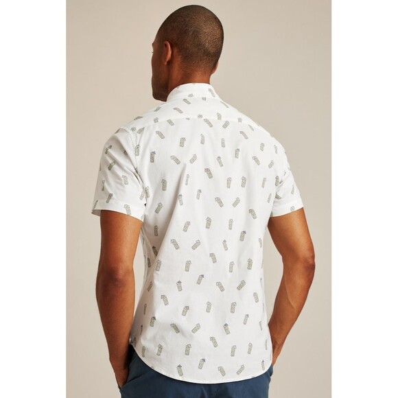 Bonobos Riviera Short Sleeve Men's Shirt Printed Standard Fit Long XL NEW 283327 - Picture 2 of 5